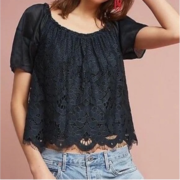 Moulinette Soeurs Tops - Anthropology “Moulineete Soeurs” Blouse